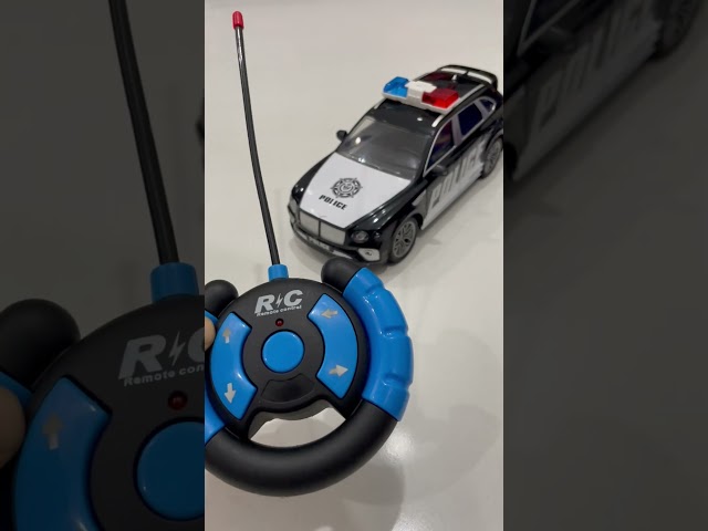 RC Police Car Lights & Siren | ASMR Unboxing Short 🚨  #asmr