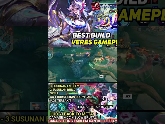 mobile legends luo yi build game play 2026