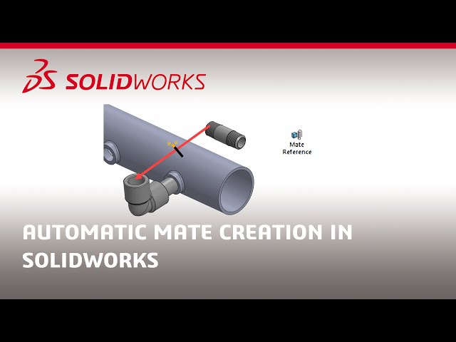 Automatic Mate Creation in SOLIDWORKS