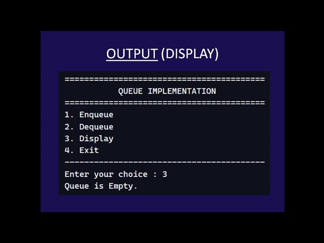 Queue Implementation