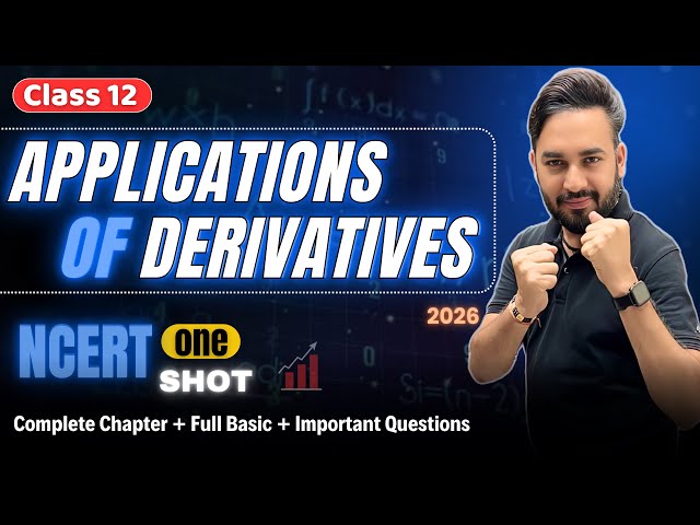 Application of Derivatives One Shot 🔥 Class 12 Maths | Mission Boards 2026 | All About Mathematics🎯