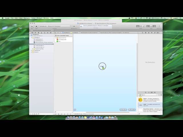 iOS Dev - 01 - Xcode & Hello World