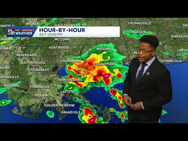 Gulf Watch: New area of tropical development, Flood Watch in Louisiana's weather forecast Sunday
