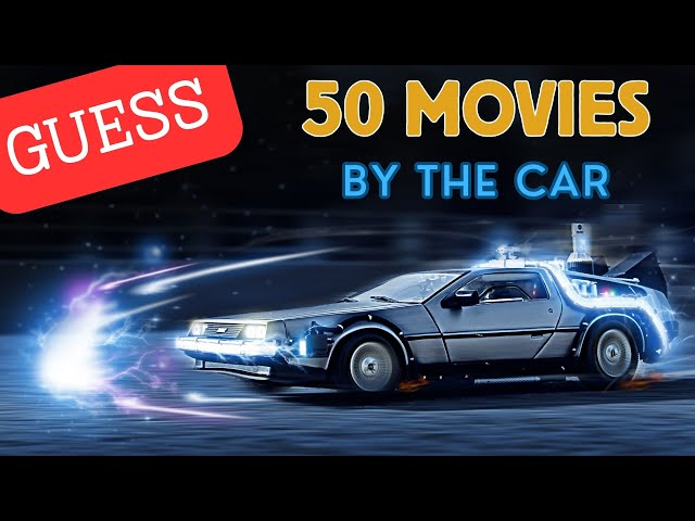 MOVIE QUIZ: Guess the Film by Car 🚗