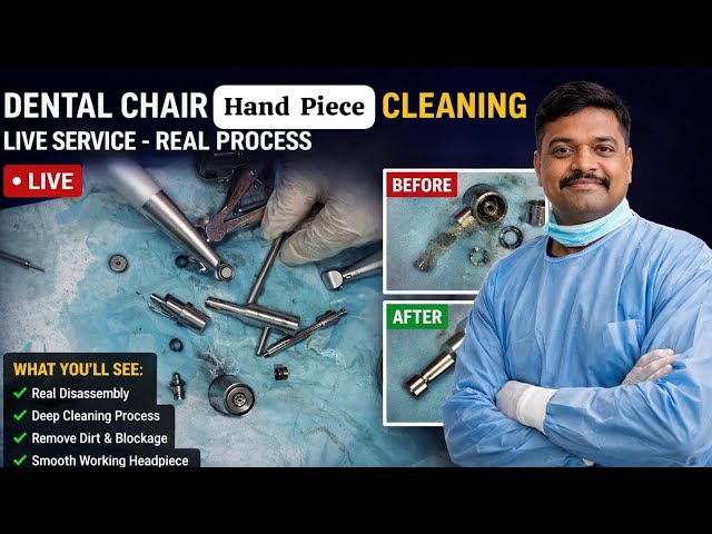 Dental Handpiece Maintenance Tips 🔧🦷