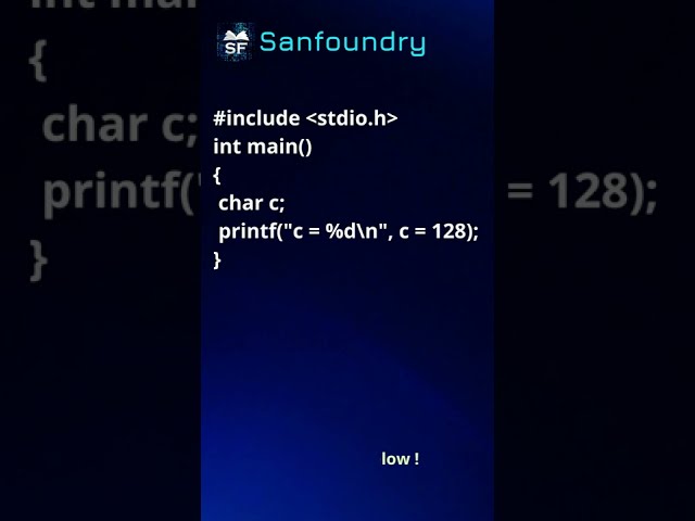 C Language Problem 8 | Sanfoundry | #Shorts