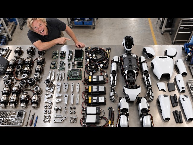 What's Inside a Humanoid Robot (And Why Nobody Opens Up Tesla Optimus)