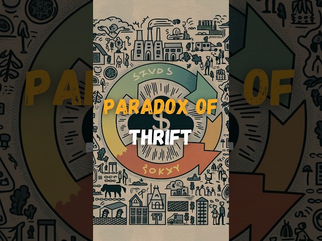 Paradox of Thrift #shorts #psychology #psychologyfacts #behavioraleconomics #facts #entrepreneurship
