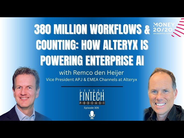 380 million workflows & counting: How Alteryx is powering enterprise AI