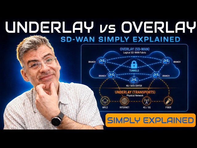 SD-WAN Underlay vs Overlay Explained