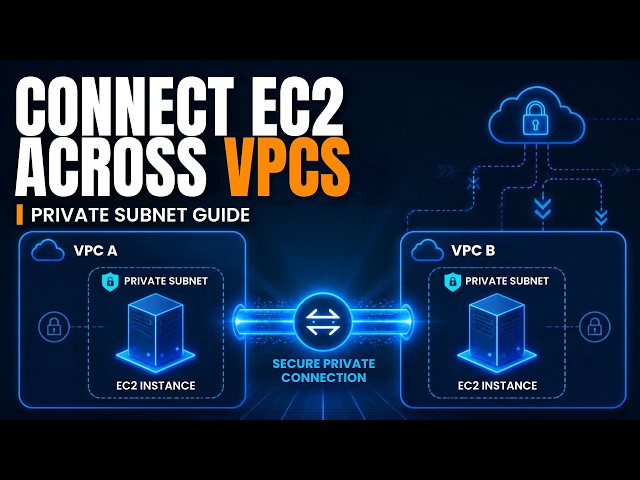 Connect EC2 Instances Across VPCs | Private Subnet Tutorial