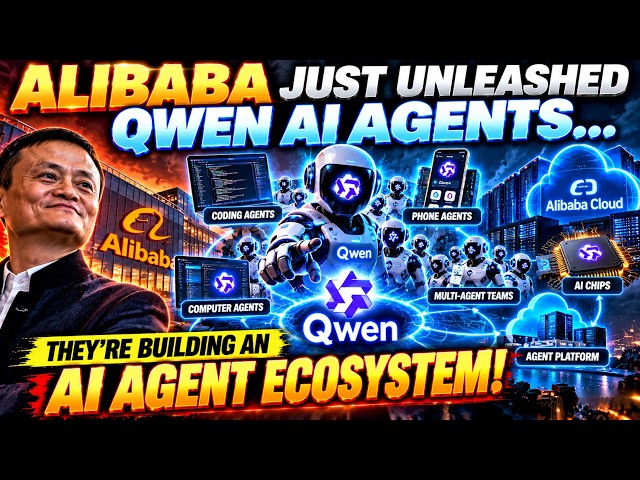 ALIBABA JUST UNLEASHED QWEN AI AGENTS… THEY’RE BUILDING AN AI AGENT ECOSYSTEM! #ai #qwen #agenticai