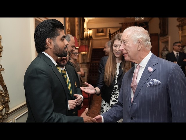 PCB Chairman Mohsin Naqvi & Pakistan Cricket Team Meet King Charles at Clarence House