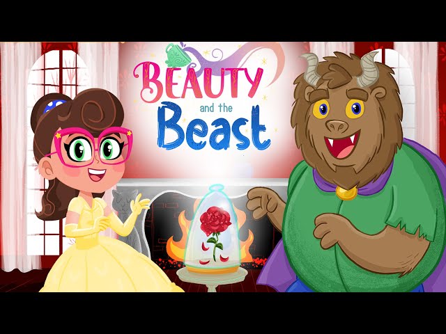 Enchanted Castle + Mysterious Beast 🥀 Beauty and the Beast Story 💫 Cool School Cartoons for Kids