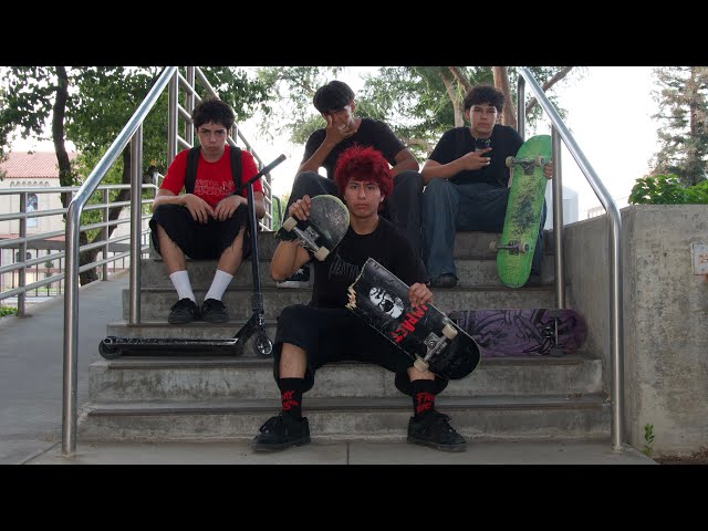 Skateboarding with the day 1s