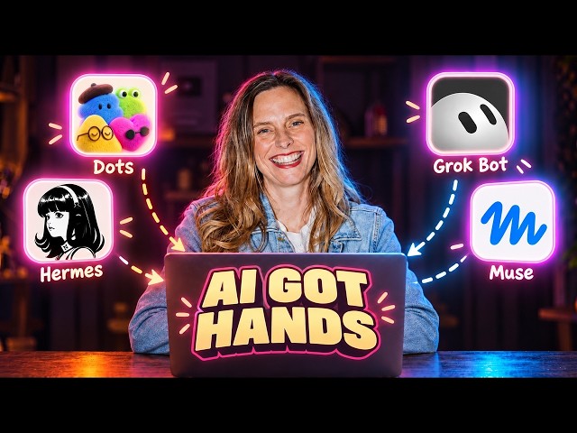 ChatGPT Dots, Grok Bot, Hermes & Meta Muse Explained for Normal People