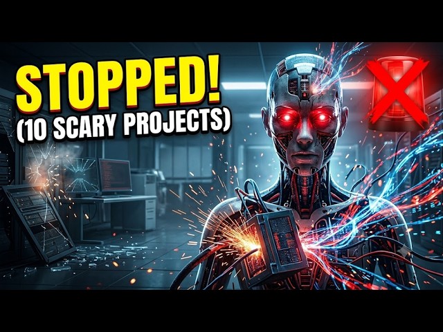 10 Terrifying AI Experiments Shut Down After Going Too Far!