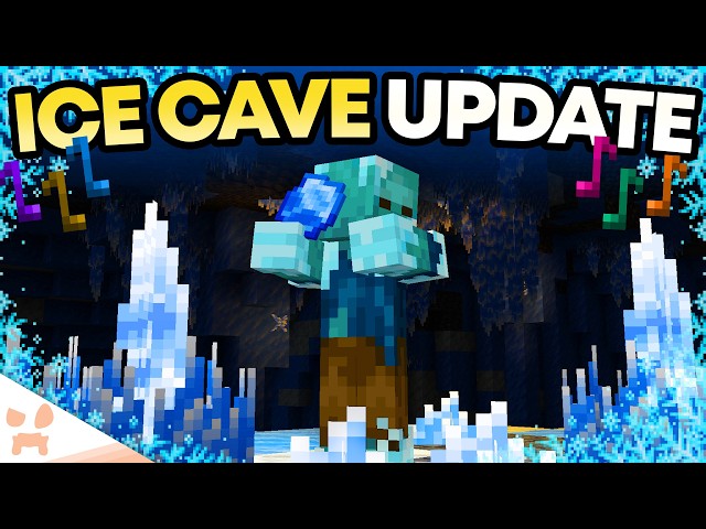 MINECRAFT'S ICE CAVE UPDATE IS ALREADY HERE + A STRANGE NEW MUSIC WORKSTATION BLOCK TOO...
