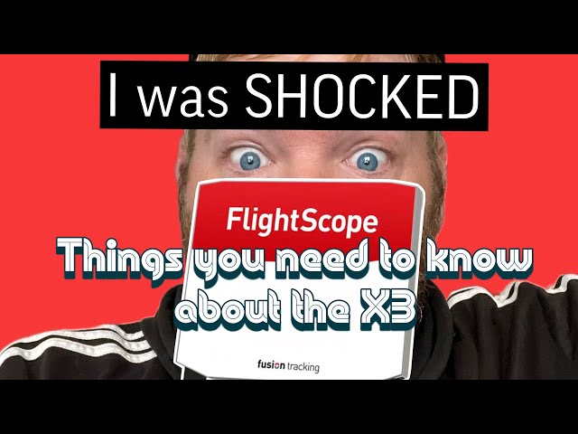 Why the Flightscope X3 should be considered before Trackman! #golf #golfing #golfer #flightscope