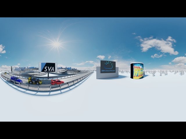 SVA & IBM - IT Back On Track - Multi Cloud Management mit IBM Cloud Private | 360 Grad Video