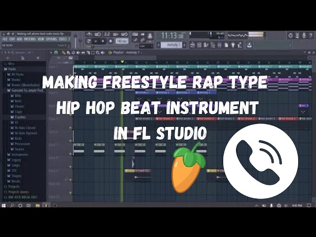 Making Freestyle Rap Type Hip Hop Beat In Fl Studio