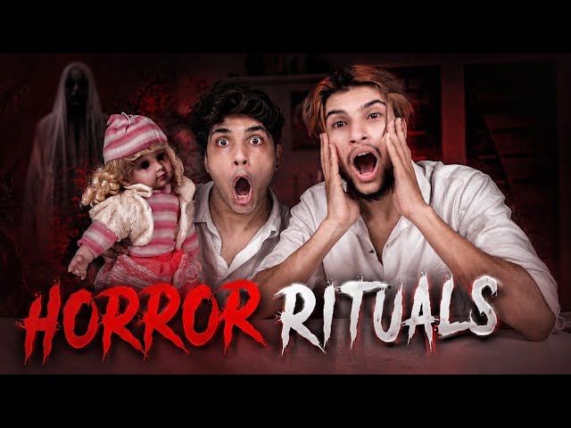 Trying Horror Rituals😱| Don’t Try This