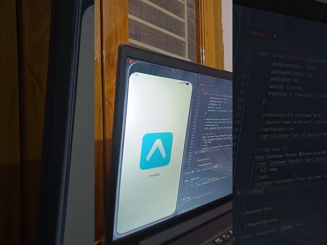 Building My React Native App 🚀 | Expo + TypeScript | Mobile App Development #reactnative #reactlive