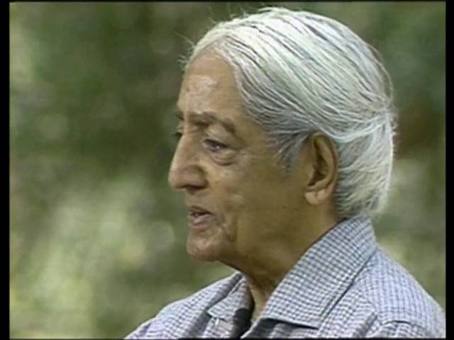 What are the barriers that prevent us from understanding? | J. Krishnamurti