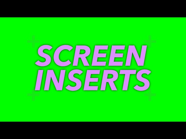 Screen Inserts and Corner tracking in Avid Media Composer