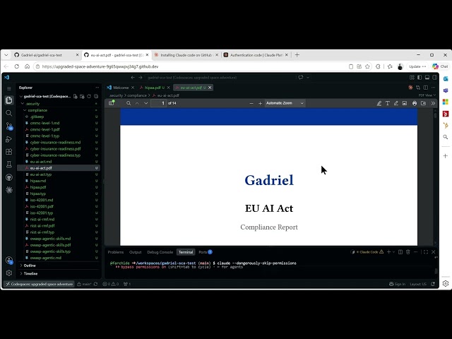 Gadrial Code Assurance Tutorial Overview
