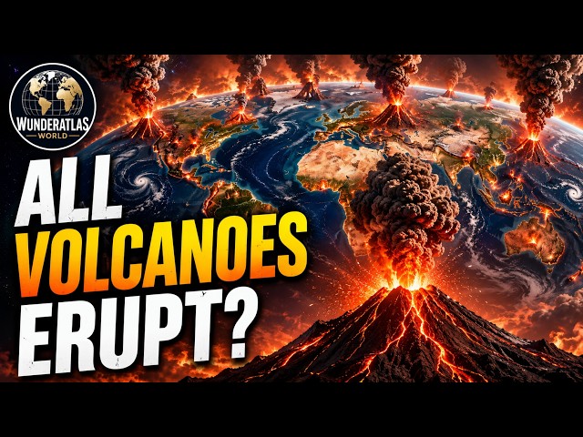 What If All Volcanoes on Earth Erupted at Once?