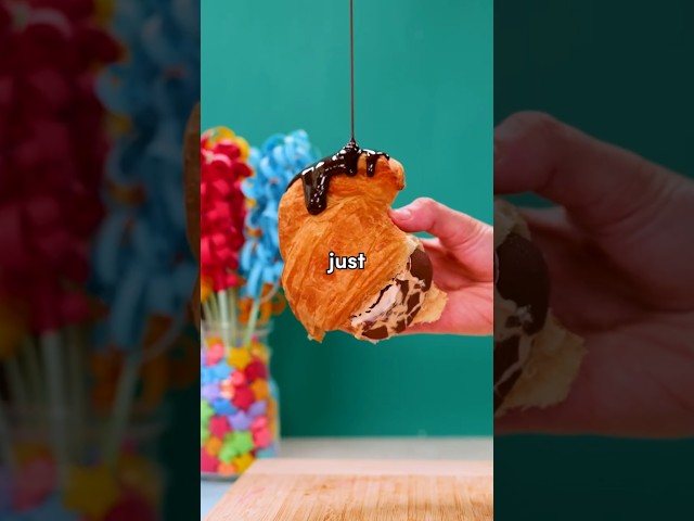 This croissant ice cream sandwich trend is INSANE!
