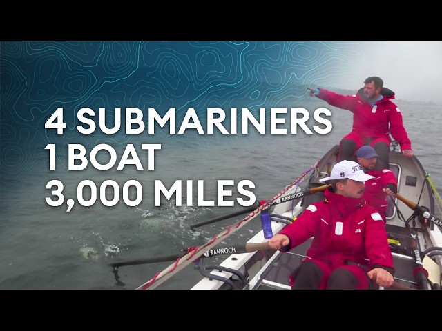 Royal Navy team aim for record on epic World's Toughest Row