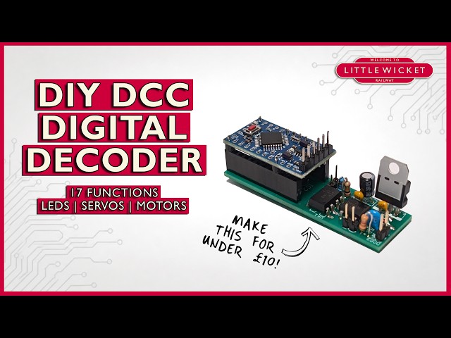 How to Make a DCC Decoder | Control LEDs, Servos & Motors