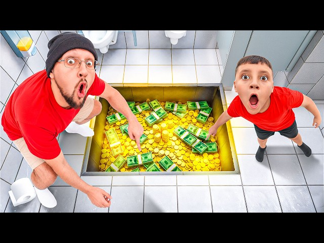 I Found a SECRET Wishing Well in a Bathroom!