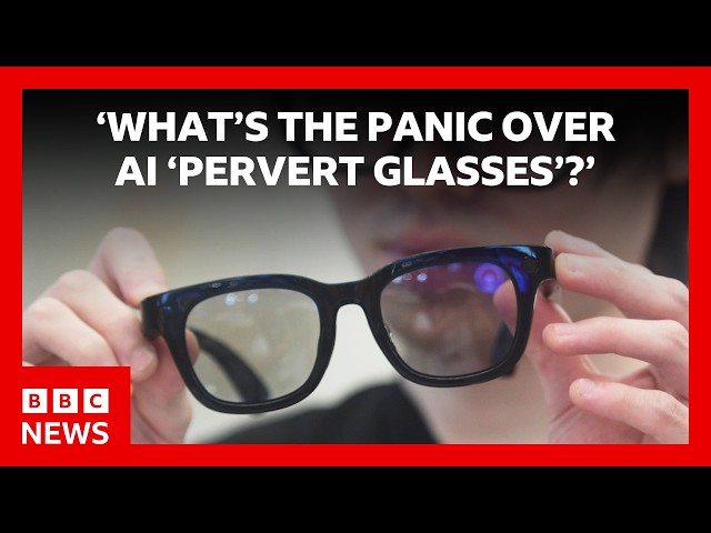 Are AI smart glasses the future, or have they gone too far? | BBC News