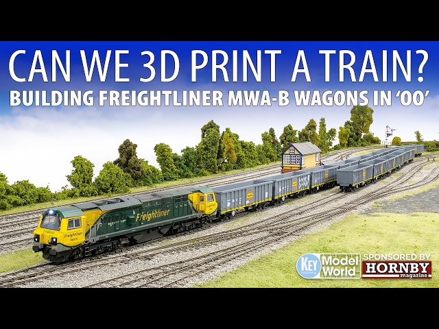 HM230: Can we 3D print and build a modern freight train?