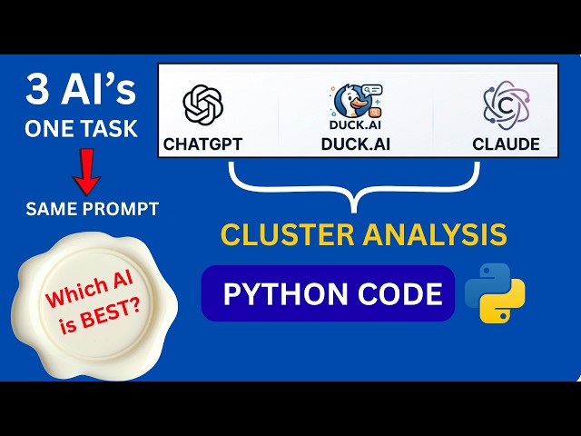 We Tested 3 AIs to Write Python for Cluster Analysis
