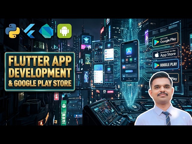 Flutter Android App Development | Calculator App + Google Play Store Launch