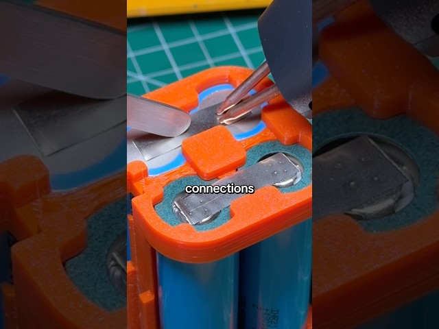 Is this safe? 😳 #electronics #engineering #diy #battery