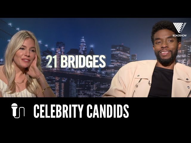 What Do Chadwick Boseman and Sienna Miller Watch When They Get Home? | 21 BRIDGES