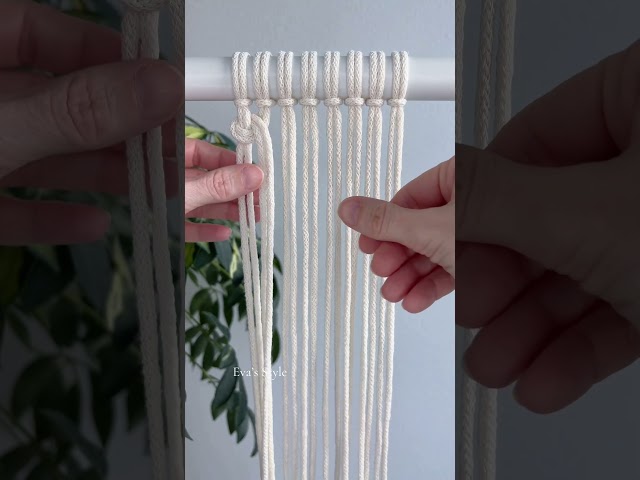 Beautiful Macramé Pattern Tutorial 🤎 | Wall Hanging & DIY Décor