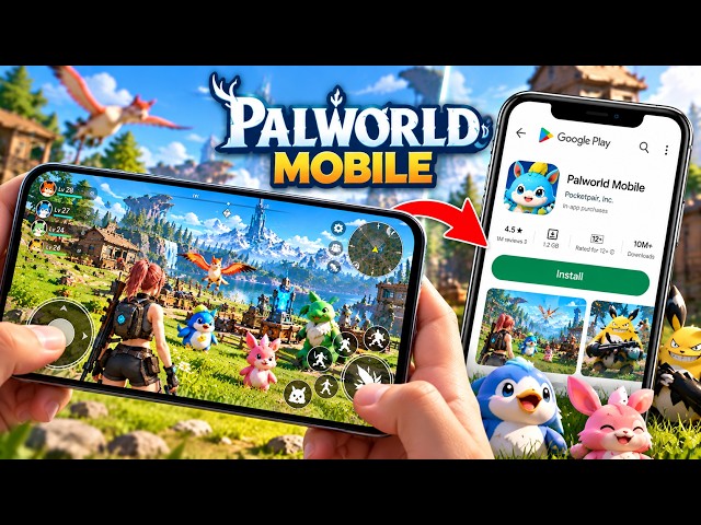 PALWORLD MOBILE ON PLAY STORE 🔥 DOWNLOAD & RELEASE DATE