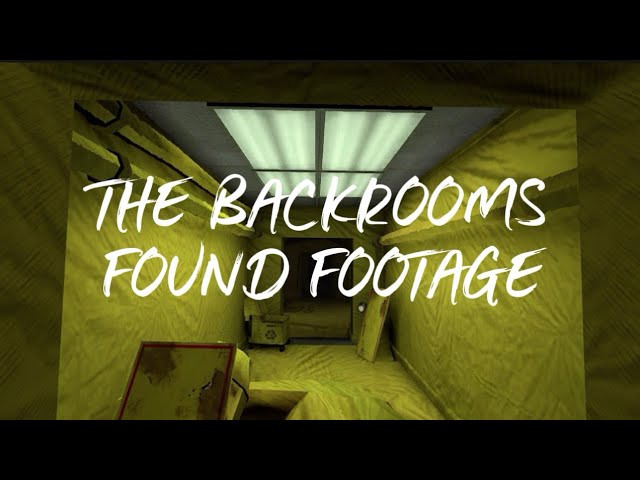 THE BACKROOMS [Found Footage] 