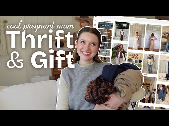 THRIFT + GIFT: in her cool-mom era (thrifting YOUR dream pinterest wardrobe!)