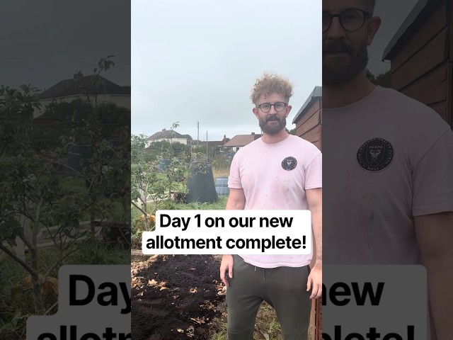 Day 1 on our new allotment complete. Actually loved it! #allotment #gardening #personalfinance