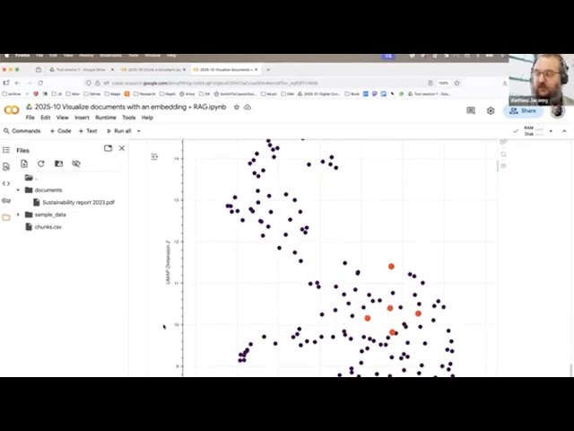 Intro to Google Colab, using a LLM from the API, basic code to understand RAG (Qualitative AI 2025)