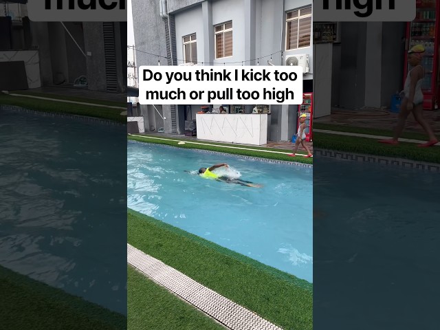 how to master both kick and pull (Kick vs pull)#swimming #shorts #freestyle #swimmingtechnique