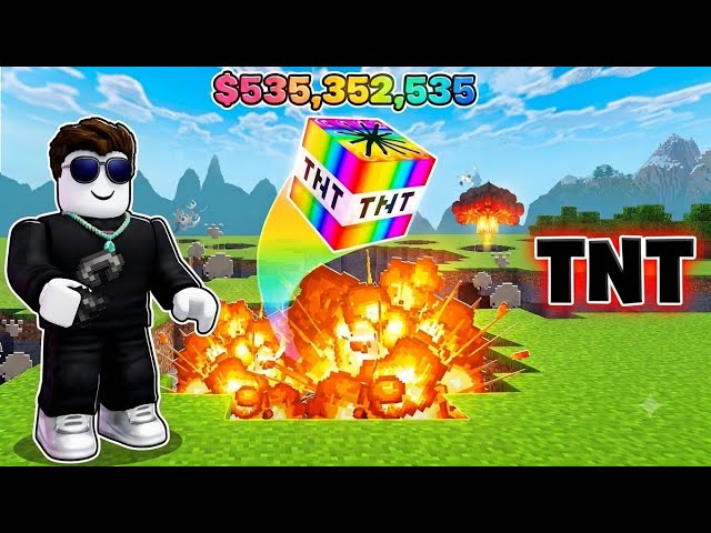 😱 What Happens If You Use 10,000 TNT in Roblox?!