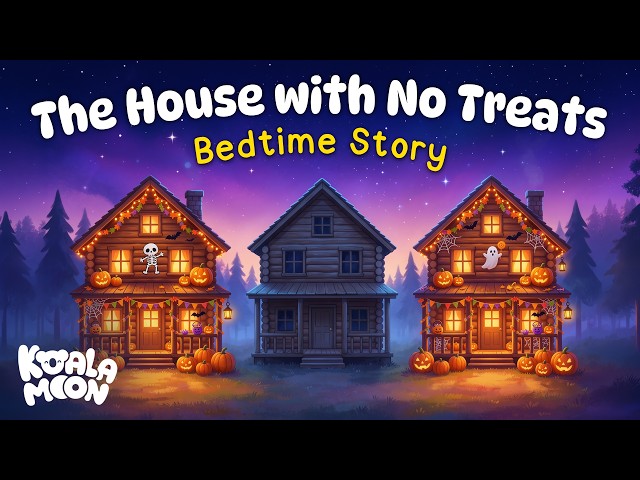 The House with No Treats 😮 🎃 Cozy Bedtime Story for Kids 💤 Halloween Stories for Children